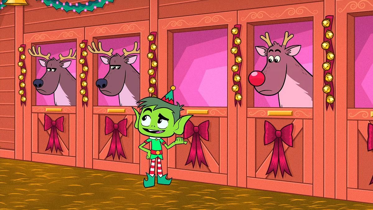 CLIP Learn The True Meaning Of Christmas With Teen Titans Go On